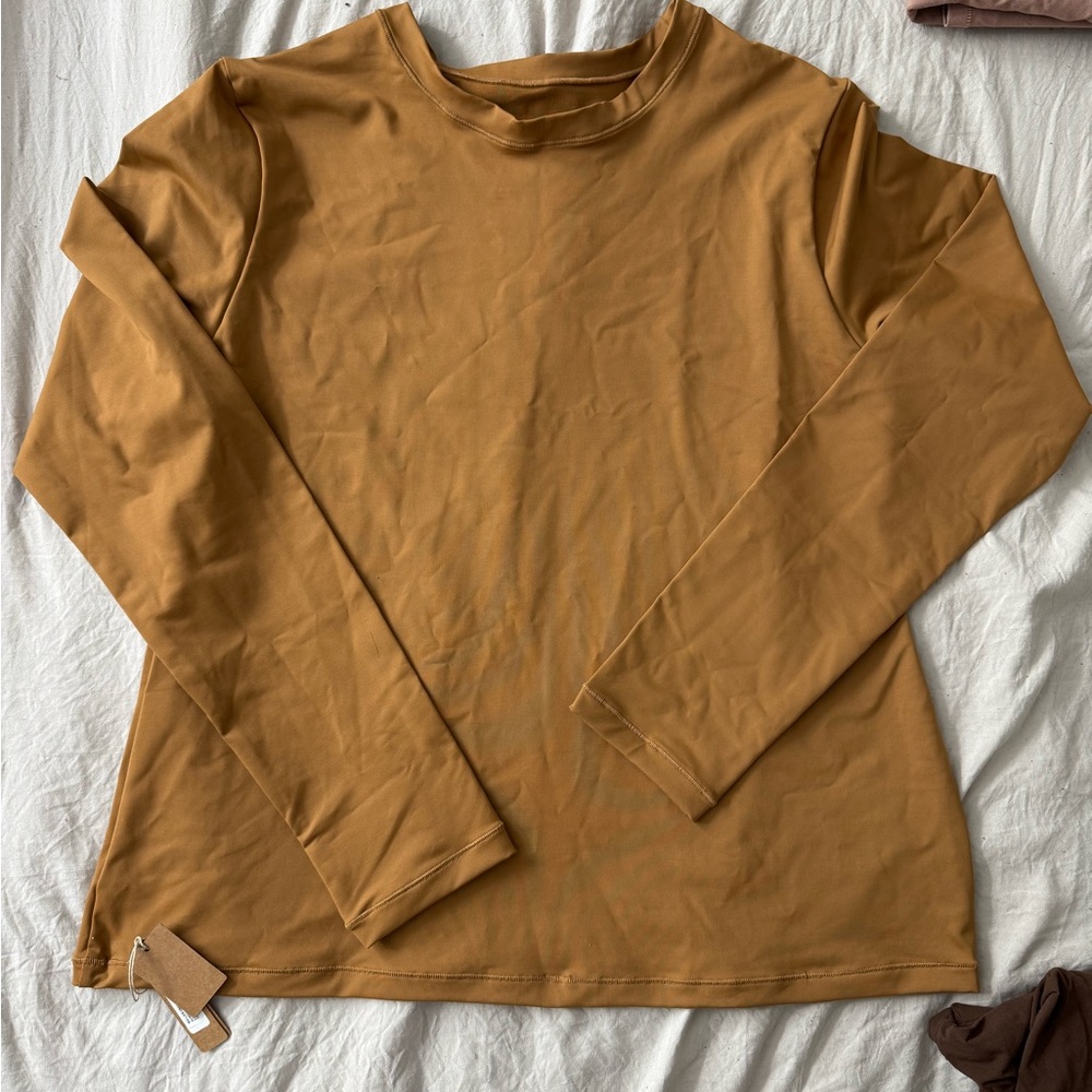 SKIMS SEIM LONG SLEEVE TOP